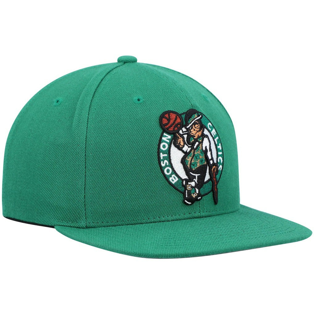 Boston Celtics Ground 2.0 Snapback Hat Kelly Green - Mitchell & Ness