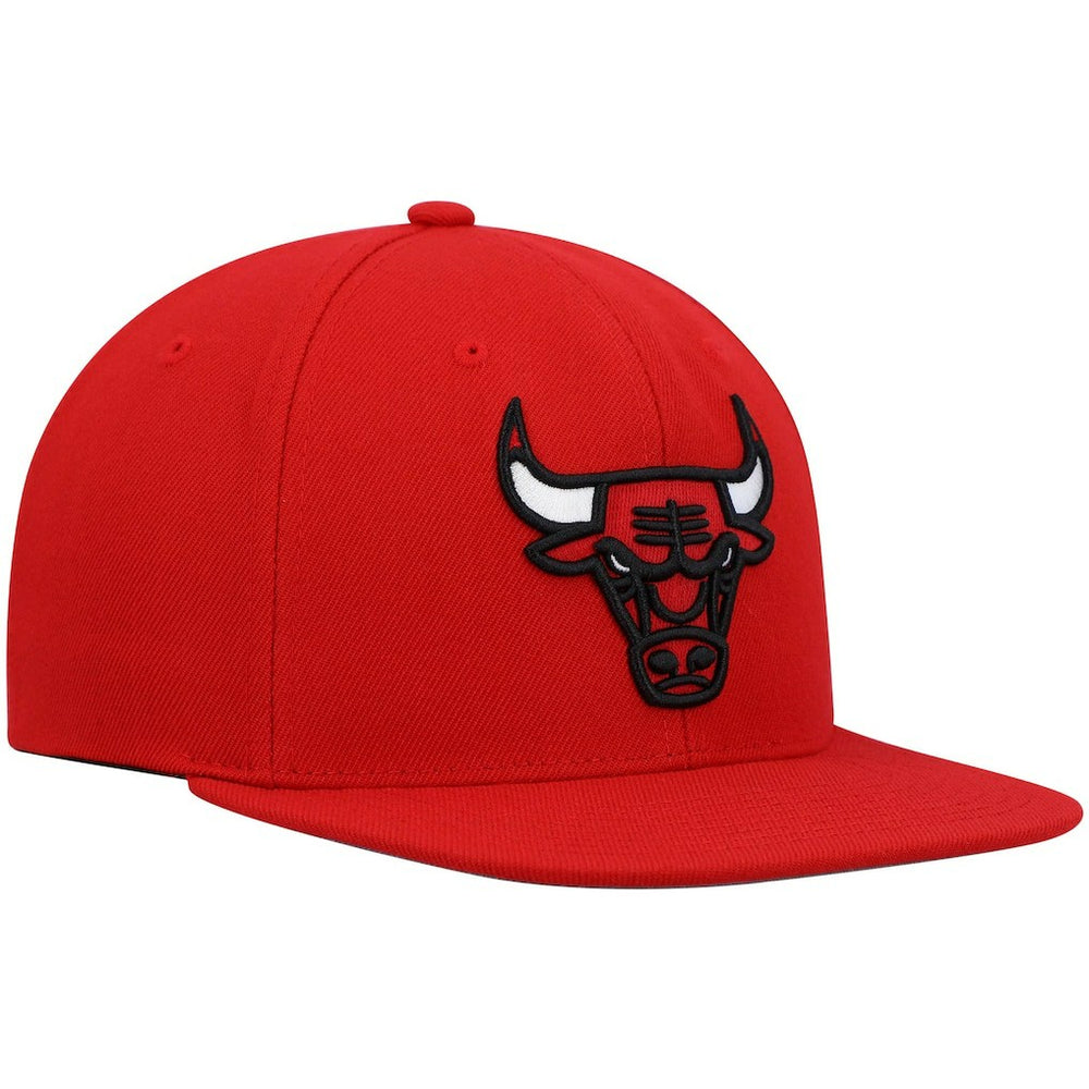 Chicago Bulls Ground 2.0 Snapback Hat Red - Mitchell & Ness