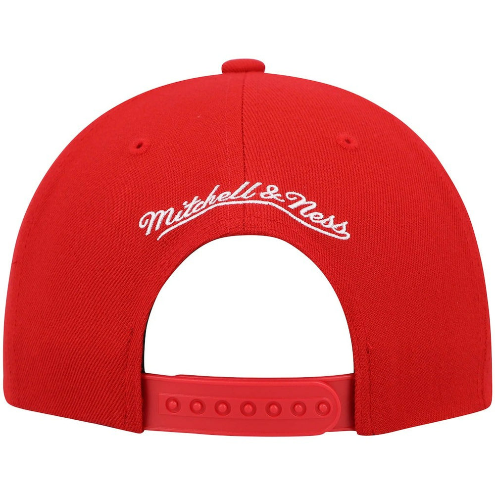 Chicago Bulls Ground 2.0 Snapback Hat Red - Mitchell & Ness