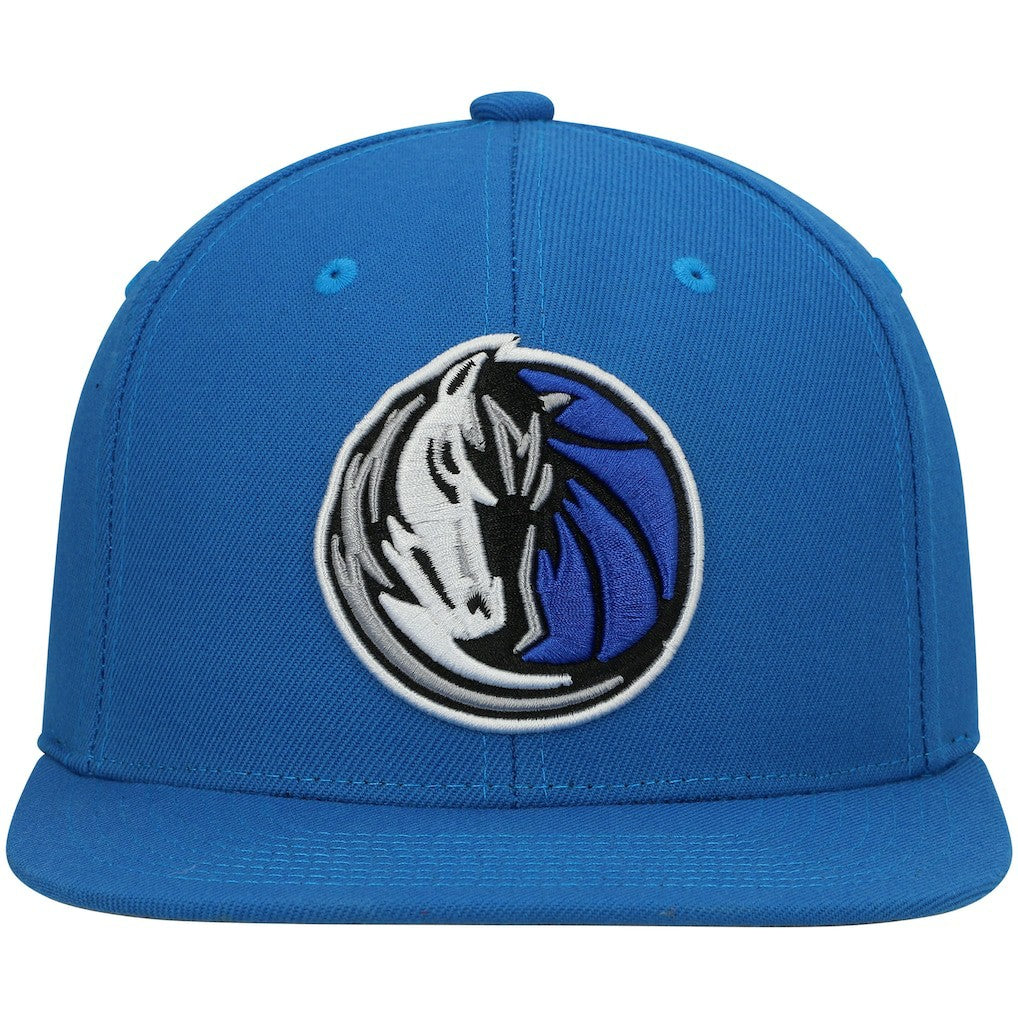 Dallas Mavericks Ground 2.0 Snapback Hat Blue - Mitchell & Ness
