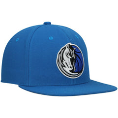 Dallas Mavericks Ground 2.0 Snapback Hat Blue - Mitchell & Ness