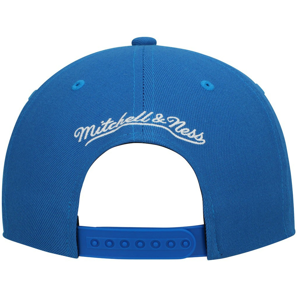 Dallas Mavericks Ground 2.0 Snapback Hat Blue - Mitchell & Ness