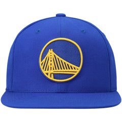 Golden State Warriors Ground 2.0 Snapback Hat Royal - Mitchell & Ness