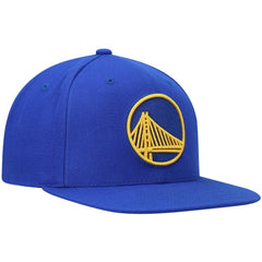 Golden State Warriors Ground 2.0 Snapback Hat Royal - Mitchell & Ness