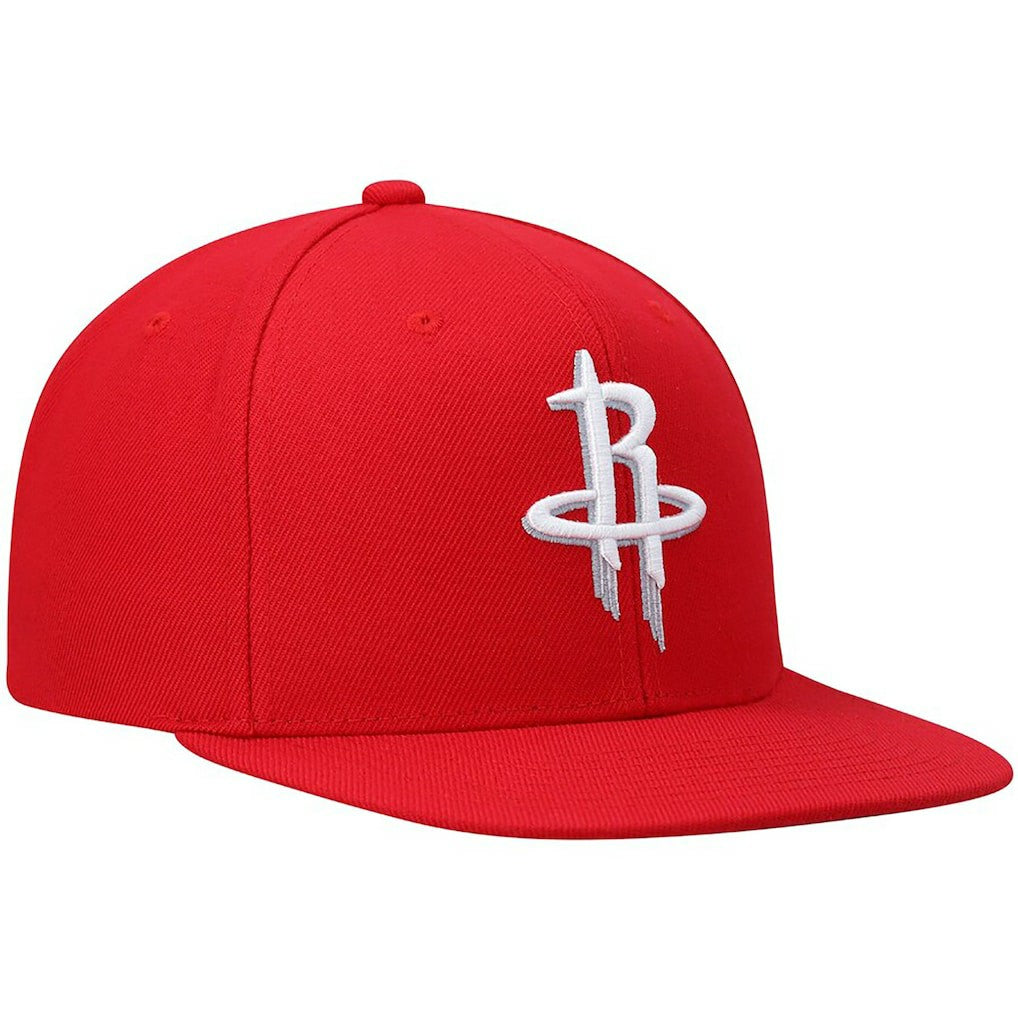 Houston Rockets Ground 2.0 Snapback Hat Red - Mitchell & Ness
