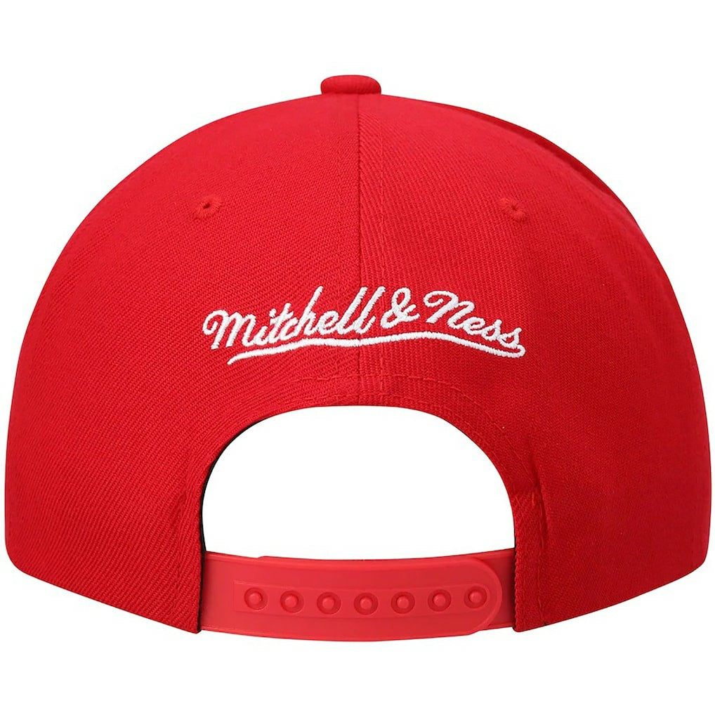 Houston Rockets Ground 2.0 Snapback Hat Red - Mitchell & Ness