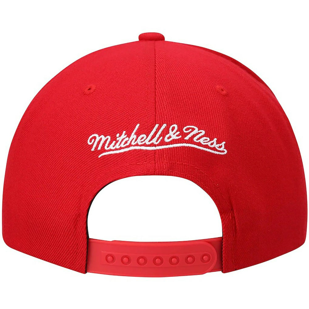 Houston Rockets Ground 2.0 Snapback Hat Red - Mitchell & Ness