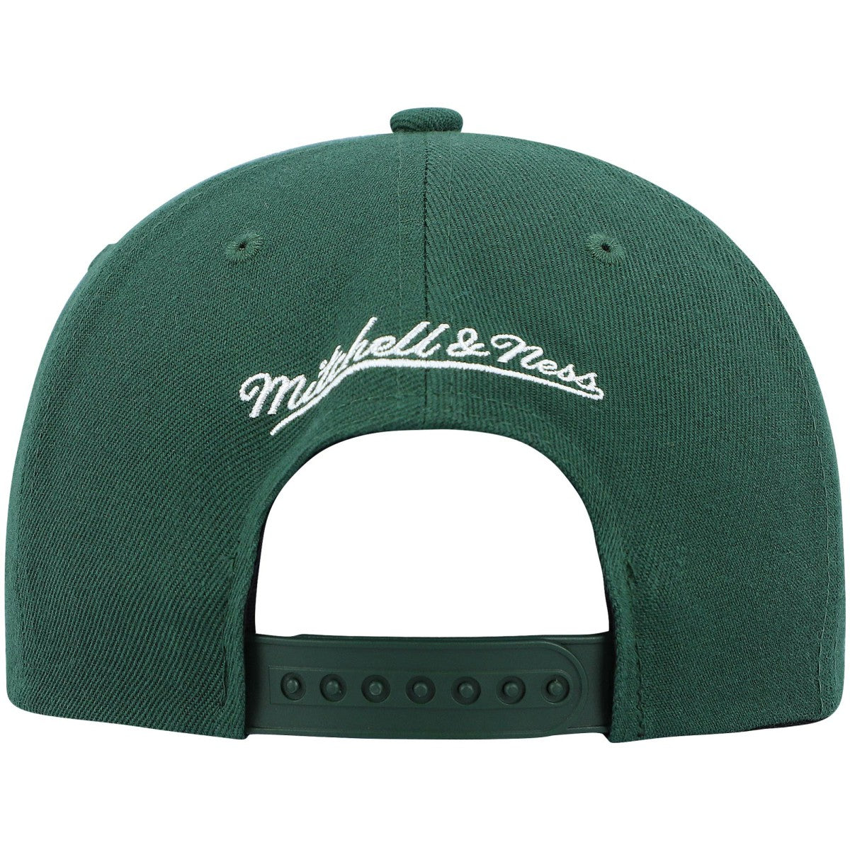 Milwaukee Bucks Ground 2.0 Snapback Hat Hunter Green - Mitchell & Ness