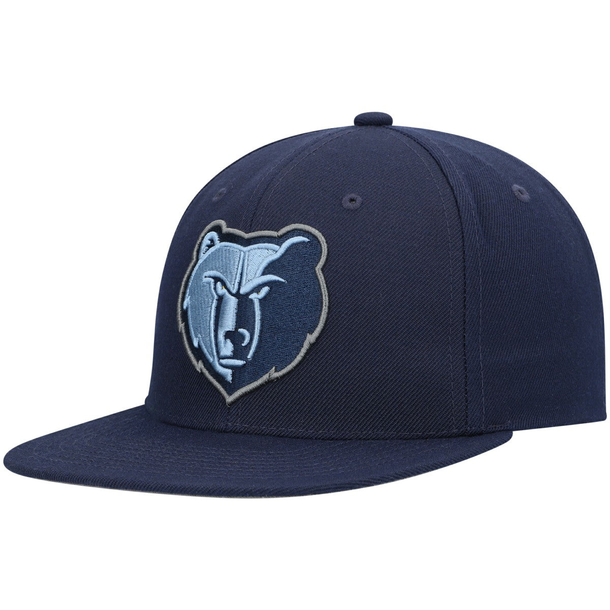 Memphis Grizzlies Ground 2.0 Snapback Hat Navy - Mitchell & Ness