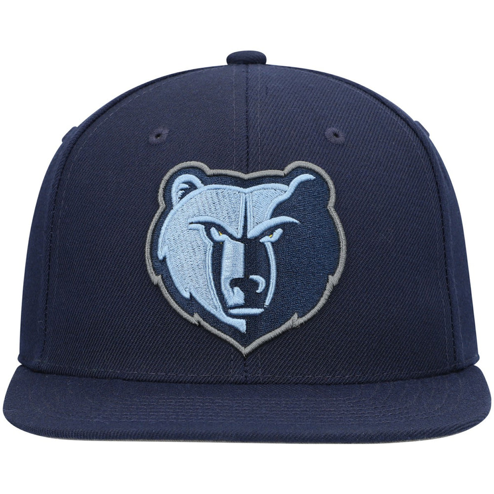 Memphis Grizzlies Ground 2.0 Snapback Hat Navy - Mitchell & Ness