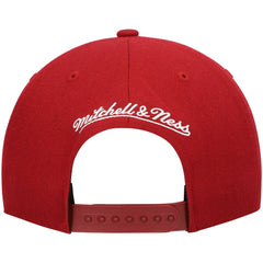 Miami Heat Ground 2.0 Snapback Hat Red - Mitchell & Ness
