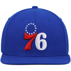 Philadelphia 76ers Ground 2.0 Snapback Hat Royal - Mitchell & Ness