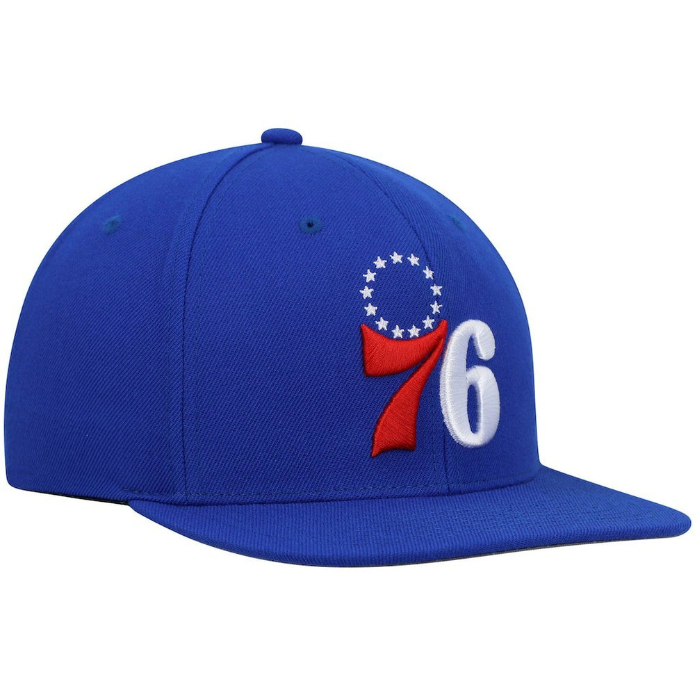Philadelphia 76ers Ground 2.0 Snapback Hat Royal - Mitchell & Ness