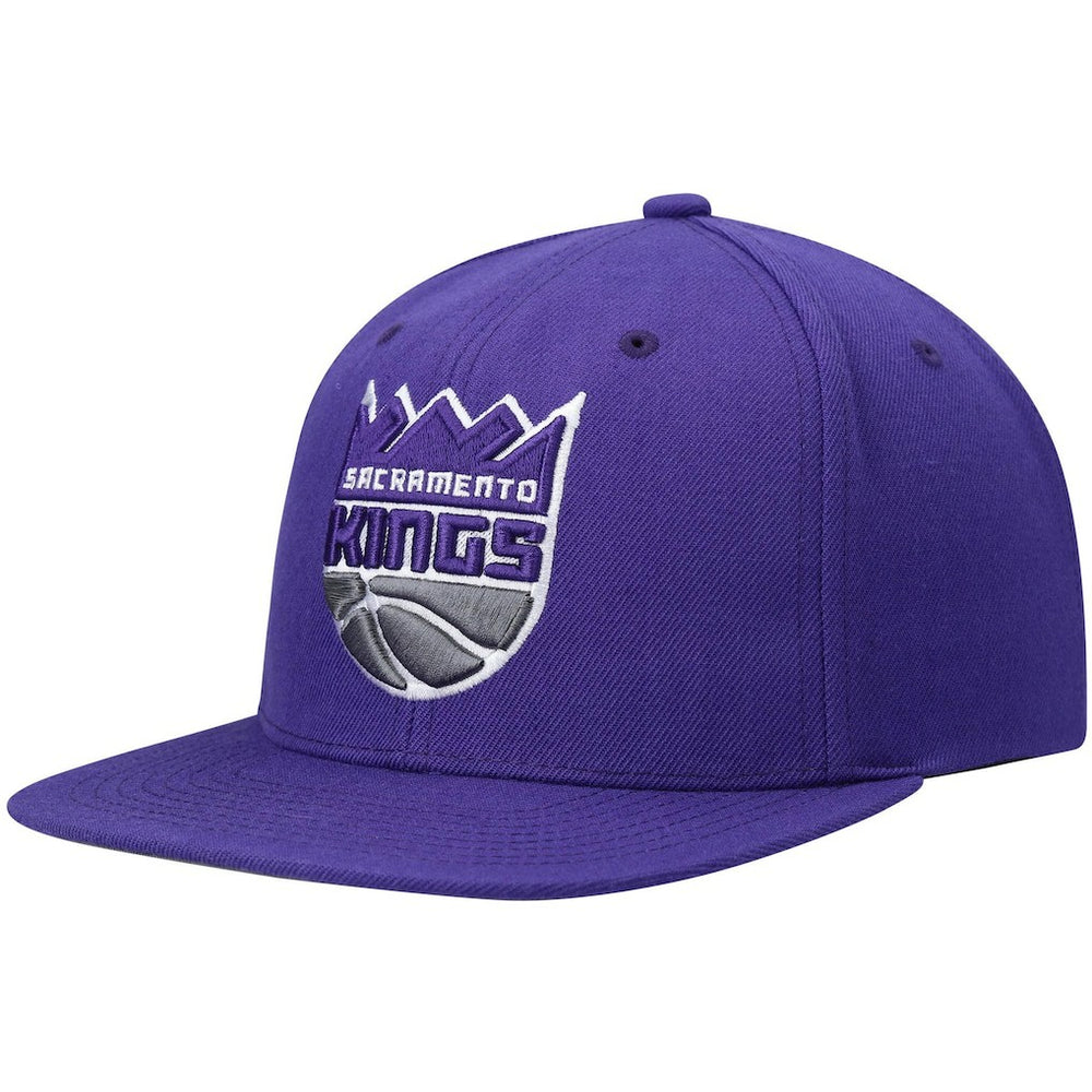 Sacramento Kings Ground 2.0 Snapback Hat Purple - Mitchell & Ness