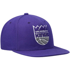 Sacramento Kings Ground 2.0 Snapback Hat Purple - Mitchell & Ness