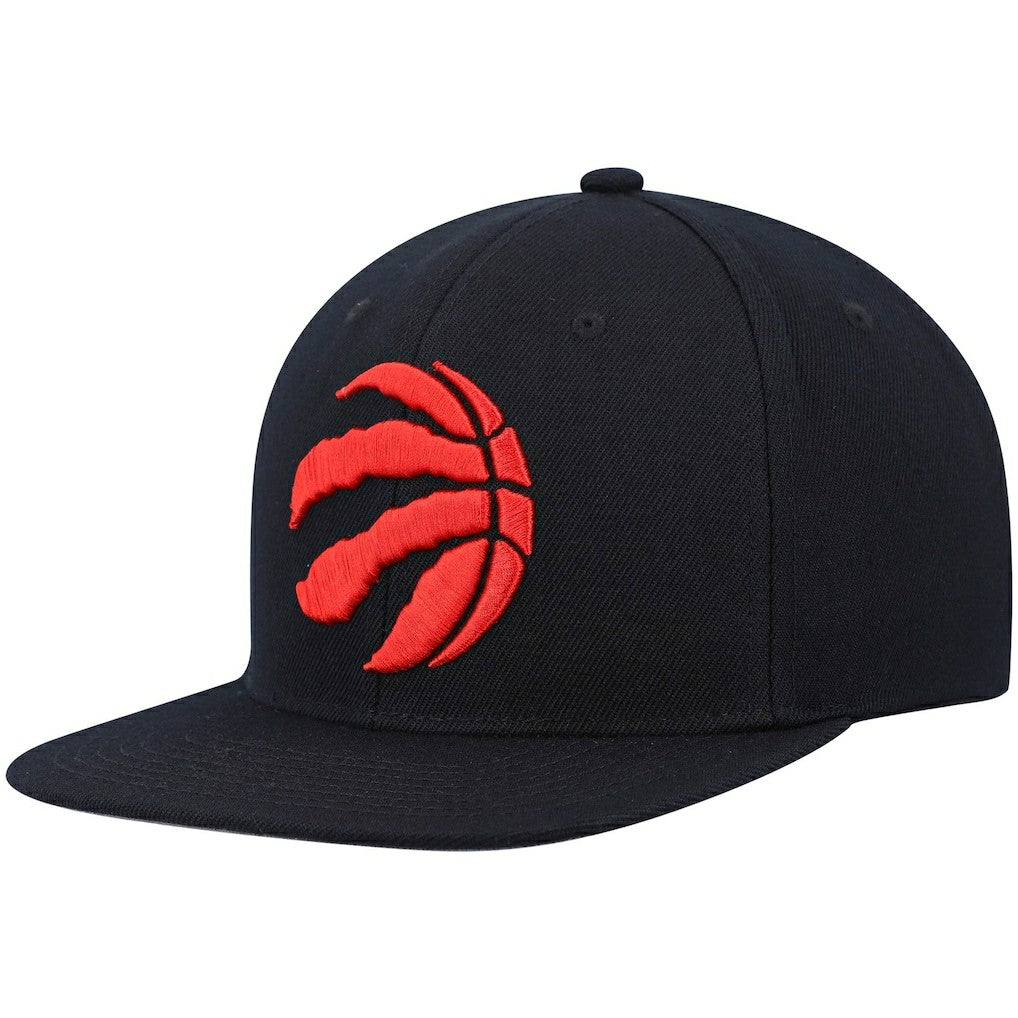 Toronto Raptors Ground 2.0 Snapback Hat Black - Mitchell & Ness