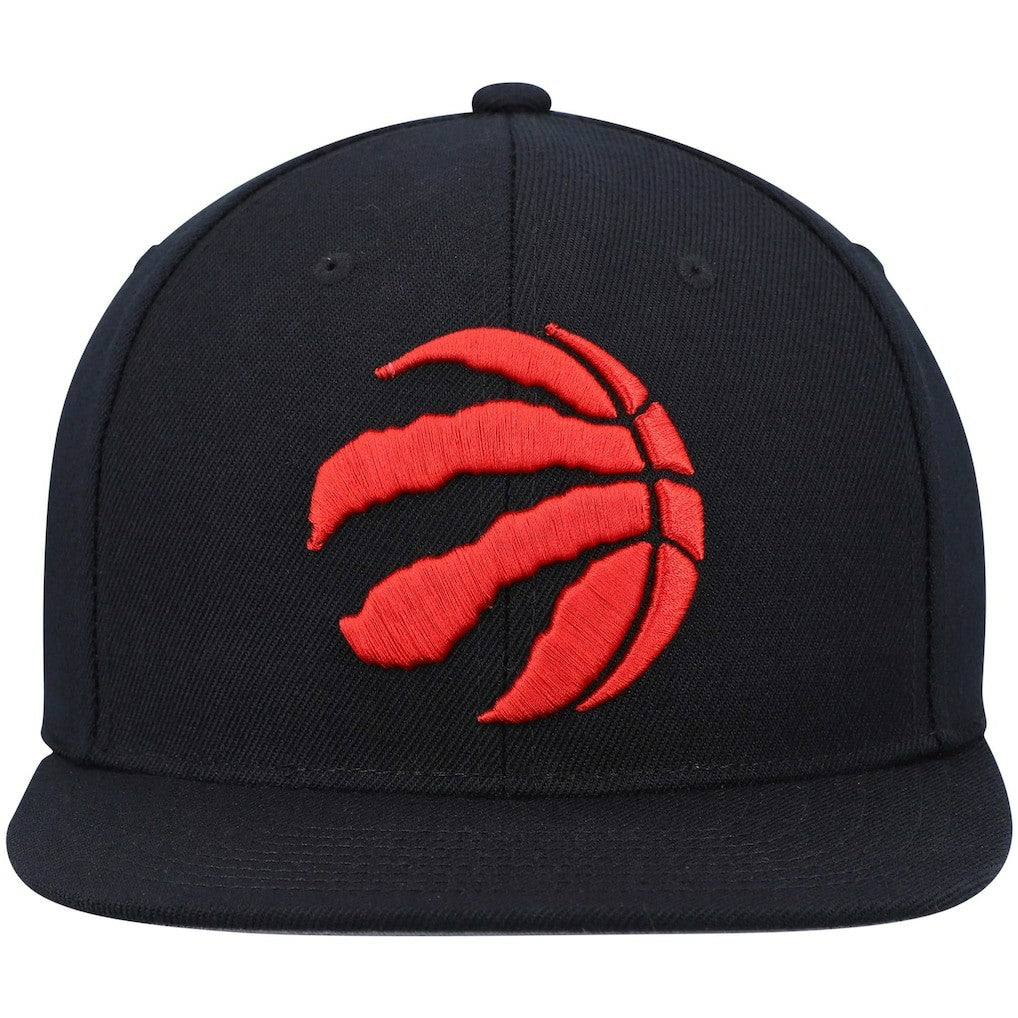 Toronto Raptors Ground 2.0 Snapback Hat Black - Mitchell & Ness
