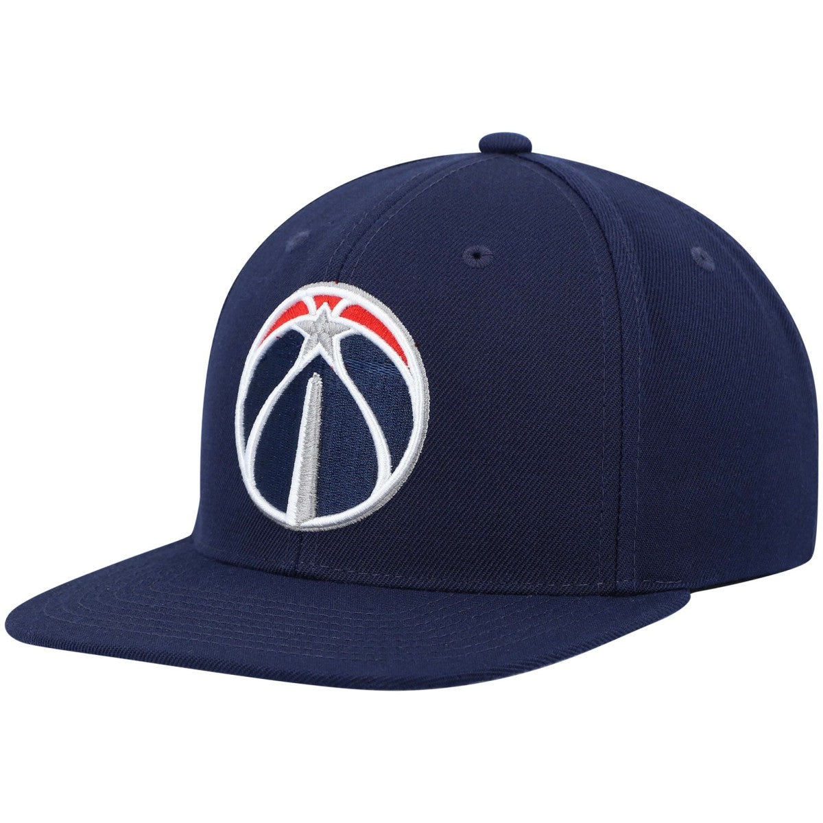 Washington Wizards Ground 2.0 Snapback Hat Navy - Mitchell & Ness