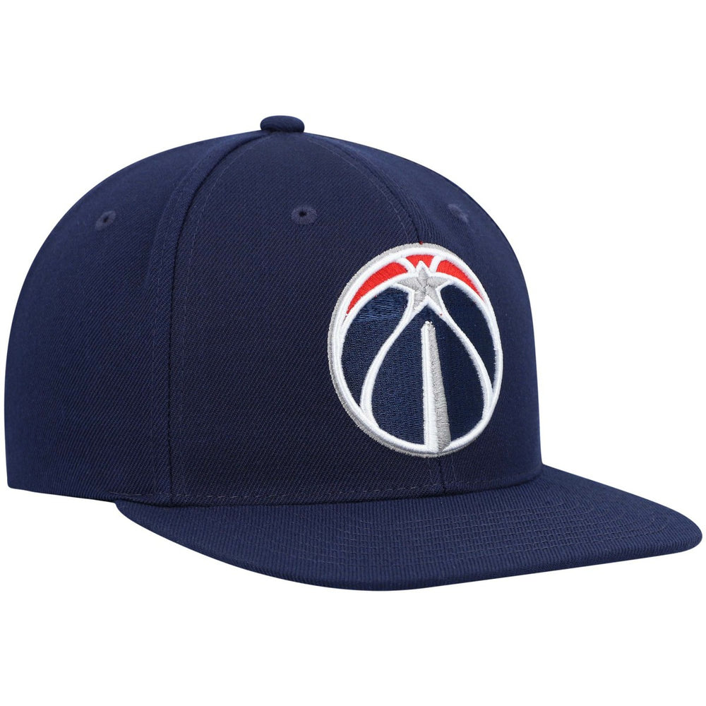 Washington Wizards Ground 2.0 Snapback Hat Navy - Mitchell & Ness