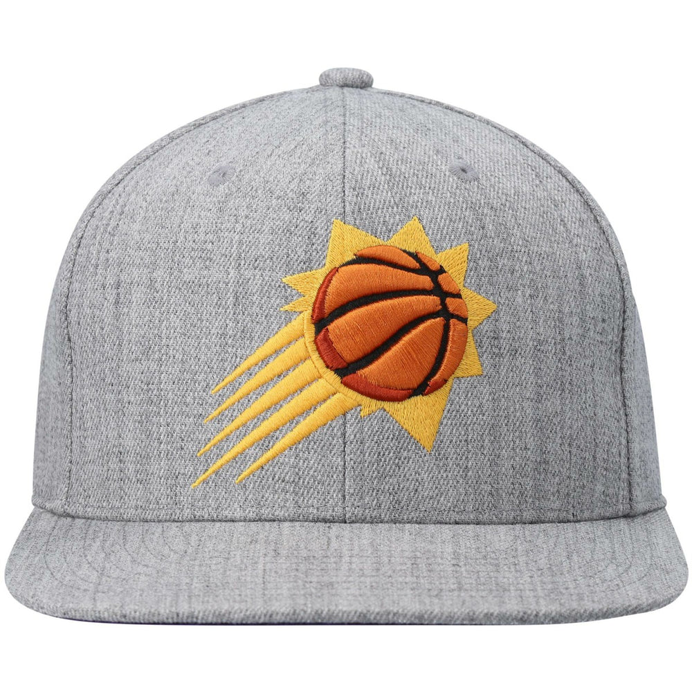 Phoenix Suns 2.0 Snapback Hat Heathered Gray - Mitchell & Ness