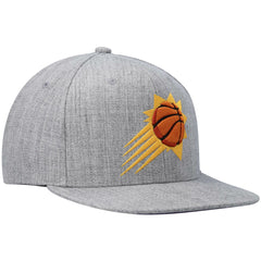 Phoenix Suns 2.0 Snapback Hat Heathered Gray - Mitchell & Ness