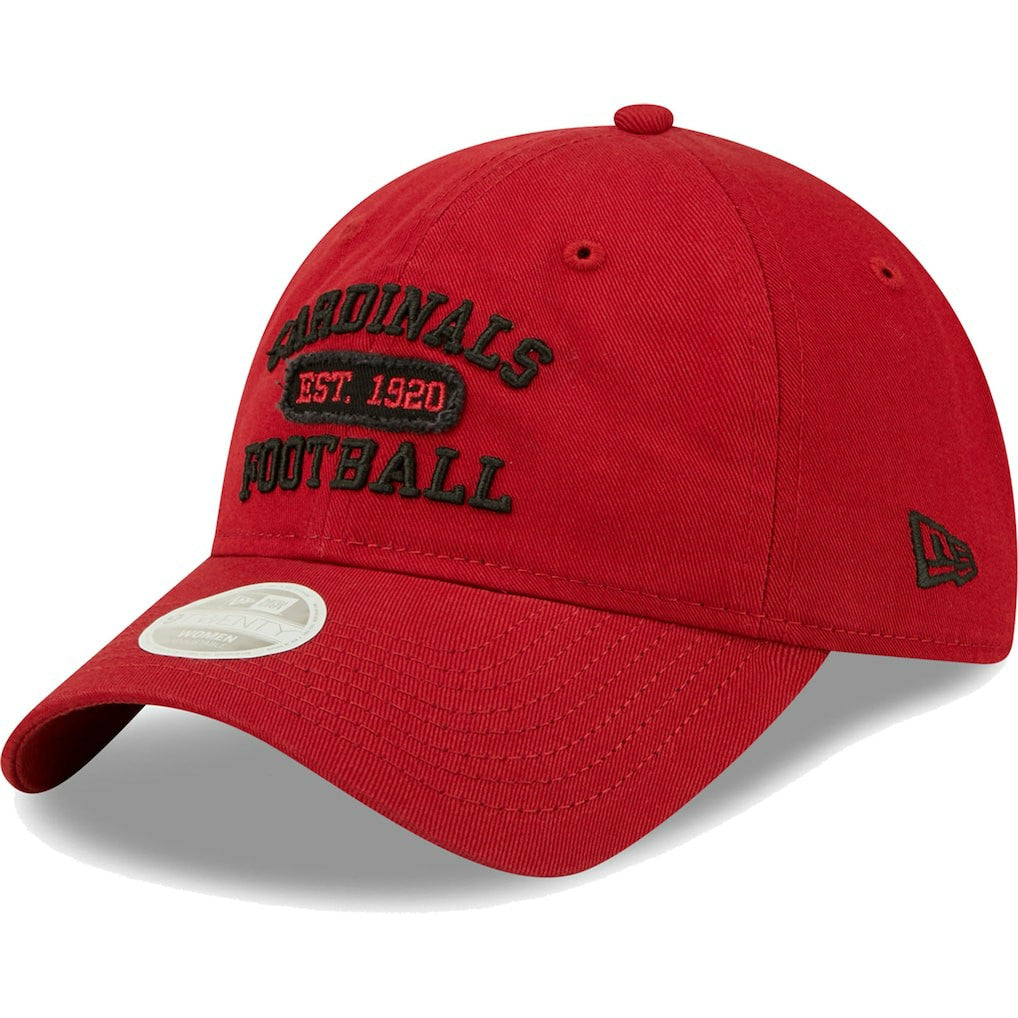 Arizona Cardinals New Era Women's Formed 9TWENTY Adjustable Hat - Cardinal Hats