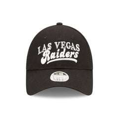 Las Vegas Raiders New Era Women's Team Trucker 9FORTY Snapback Hat - Black Hats