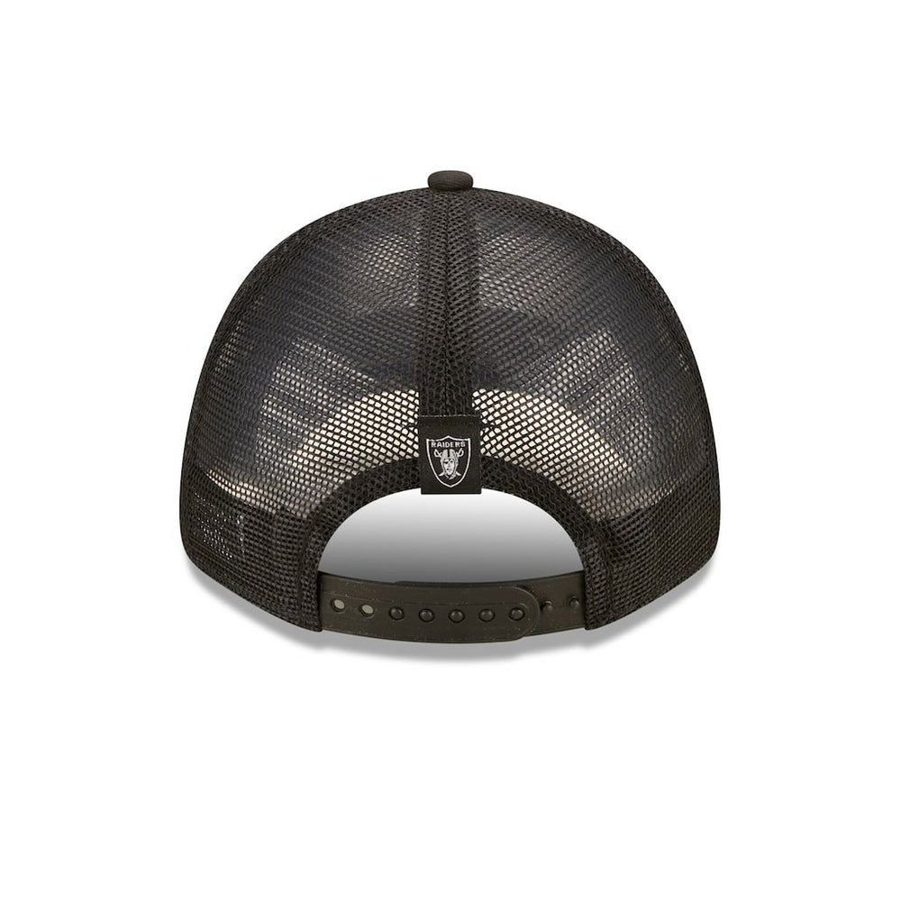 Las Vegas Raiders New Era Women's Team Trucker 9FORTY Snapback Hat - Black Hats