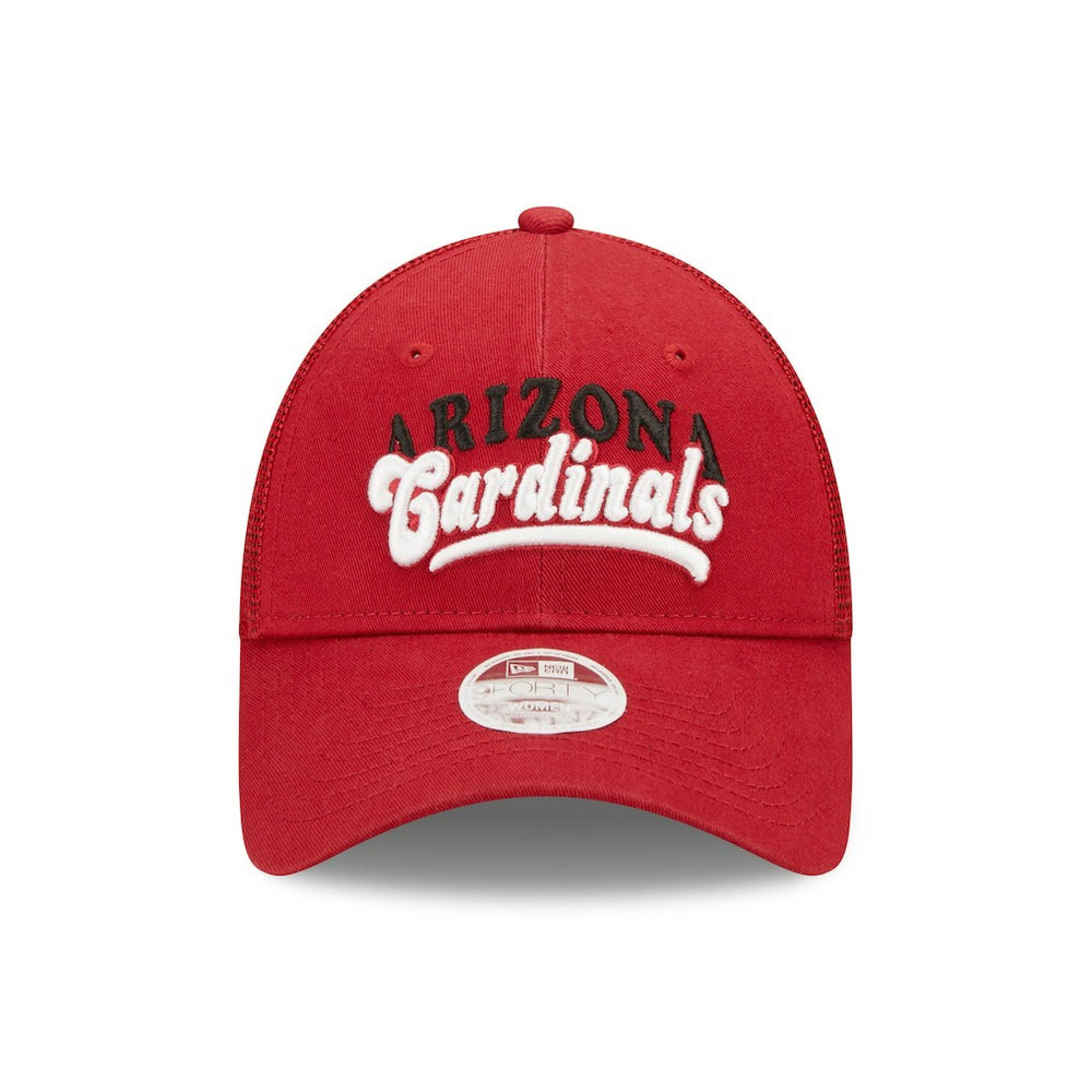 Arizona Cardinals New Era Women's Team Trucker 9FORTY Snapback Hat - Cardinal Hats