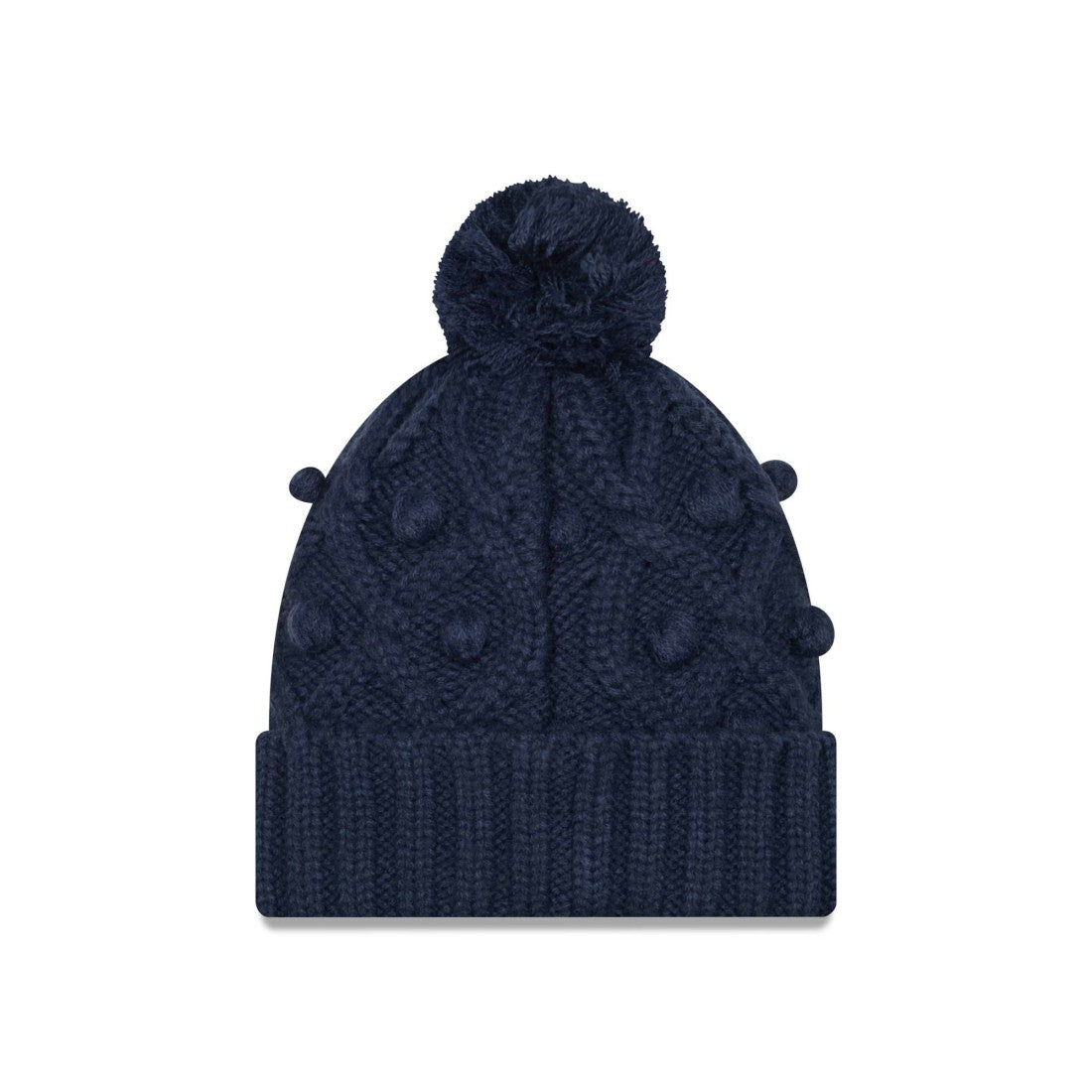 Tennessee Titans New Era Women's Toasty Cuffed Knit Hat with Pom - Navy Hats