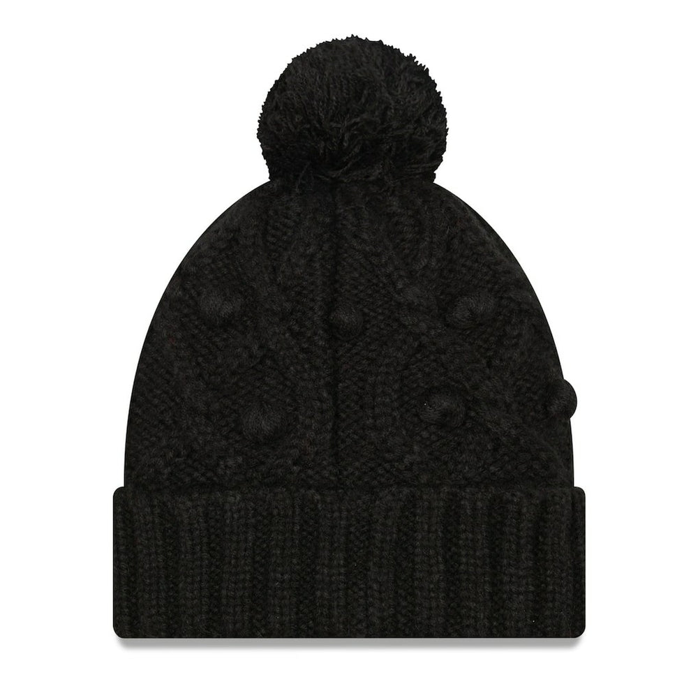 New Orleans Saints New Era Women's Toasty Cuffed Knit Hat with Pom - Black Hats