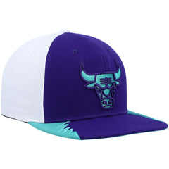 Chicago Bulls Day 5 Snapback Hat Purple - Mitchell & Ness outlet