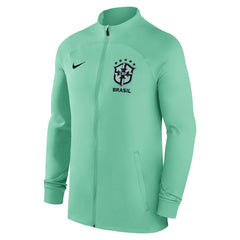 Brazil National Team Strike Raglan Full-Zip Performance Track Jacket Green - Nike
