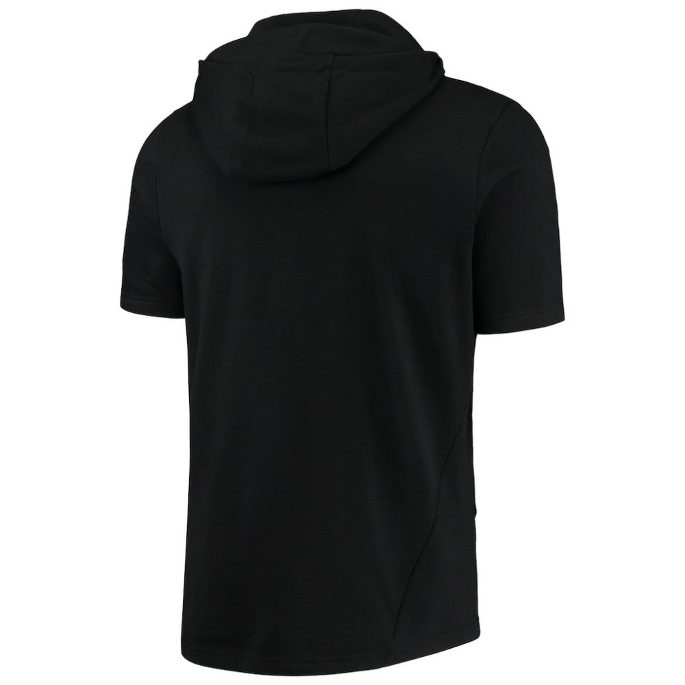 St. Louis Cardinals Levelwear Recruit Short Sleeve Full-Zip Hoodie Jacket - Black Jackets