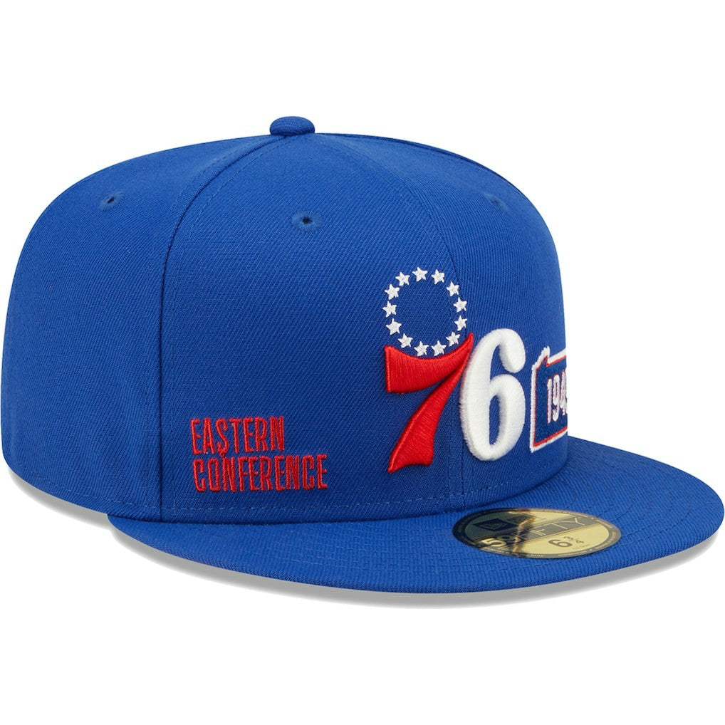 Philadelphia 76ers Fall 22 Identity 59FIFTY Fitted Hat Royal - New Era