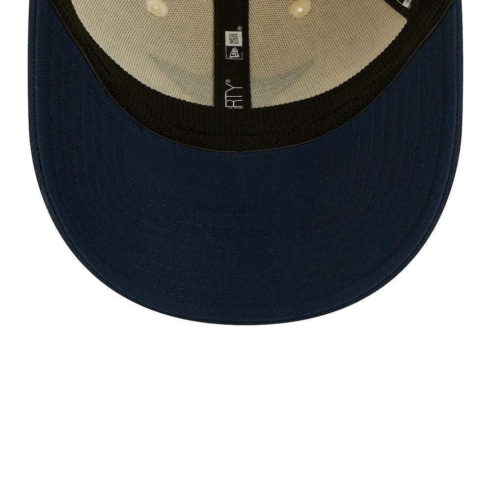Dallas Cowboys New Era 2022 Sideline 39THIRTY 2-Tone Flex Hat - Cream/Navy Hats
