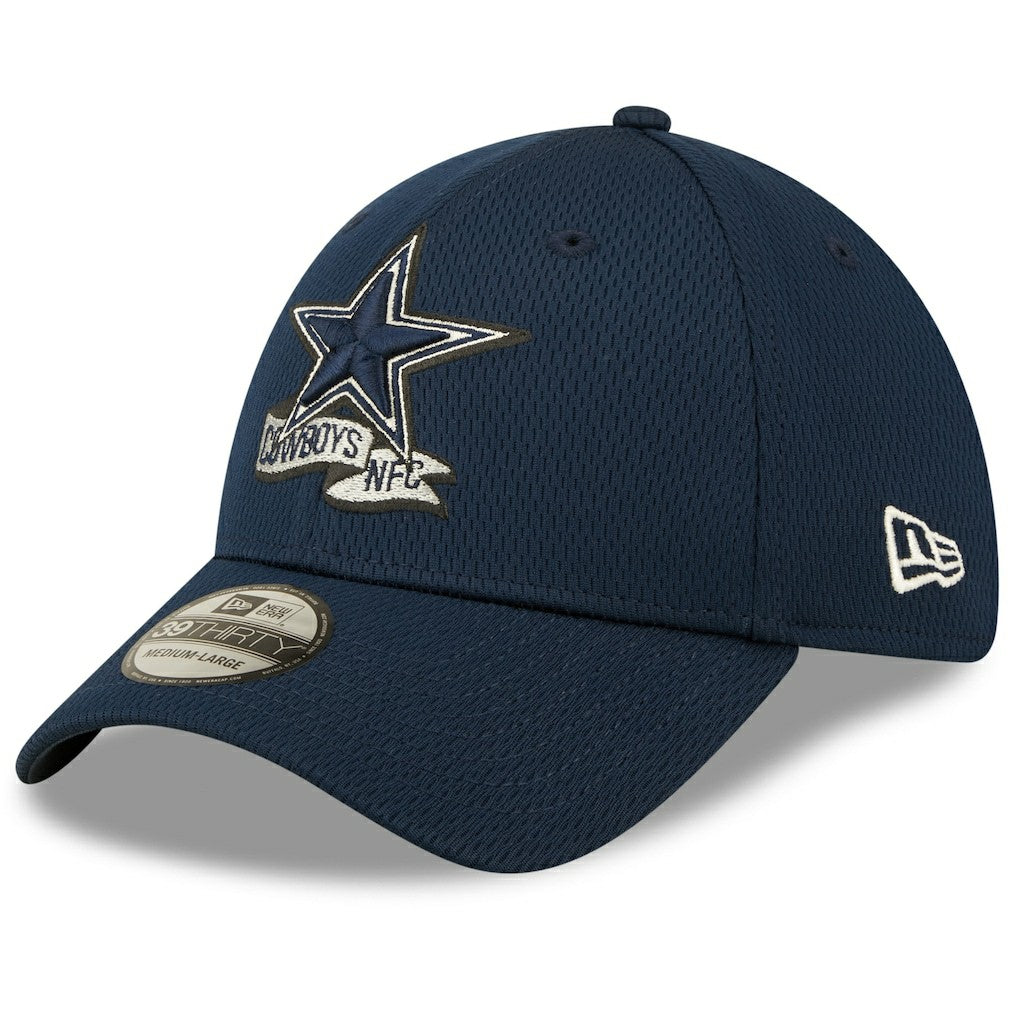 Dallas Cowboys New Era 2022 Sideline 39THIRTY Coaches Flex Hat - Navy Hats