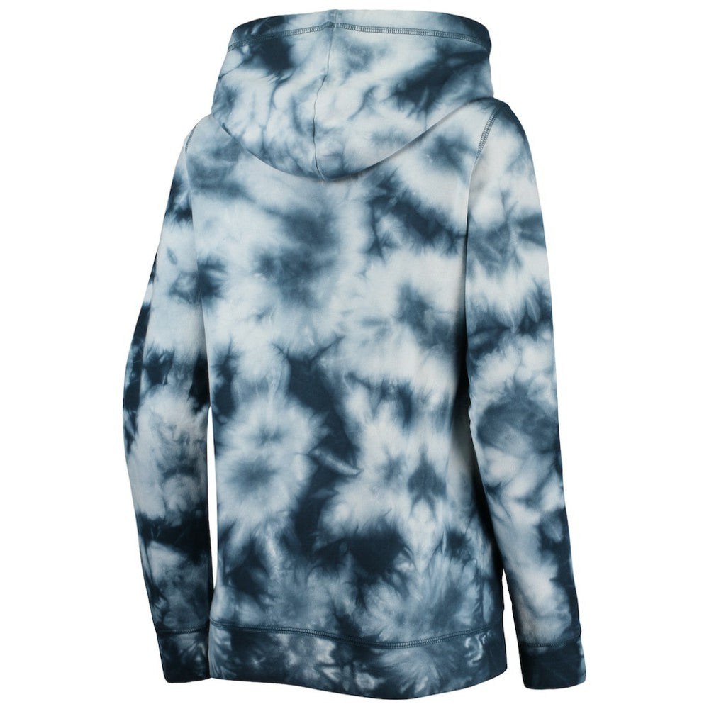 Minnesota Twins New Era Women's Tie-Dye Full-Zip Hoodie - Navy Hoodies