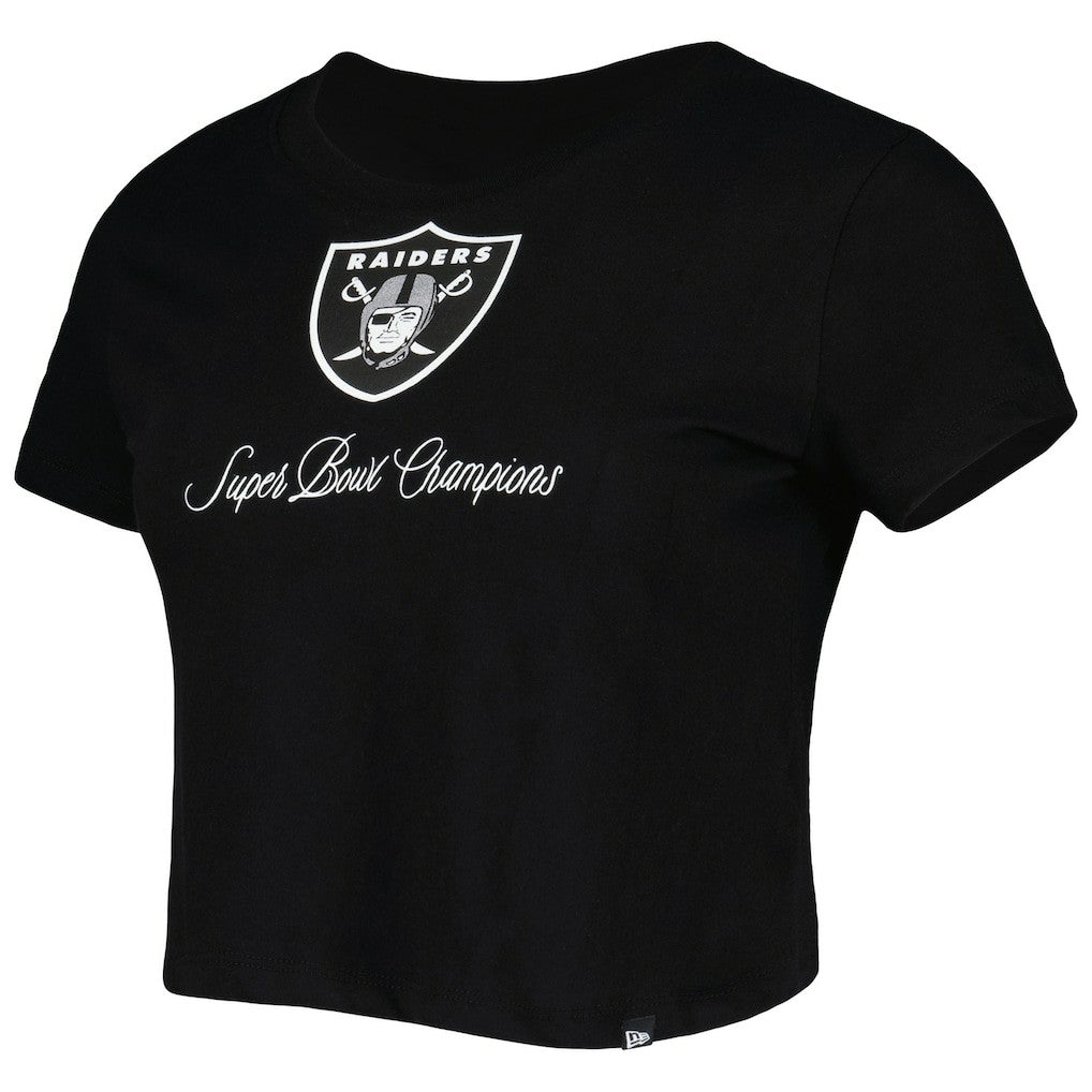 Las Vegas Raiders New Era Women's Historic Champs T-Shirt - Black T-shirts
