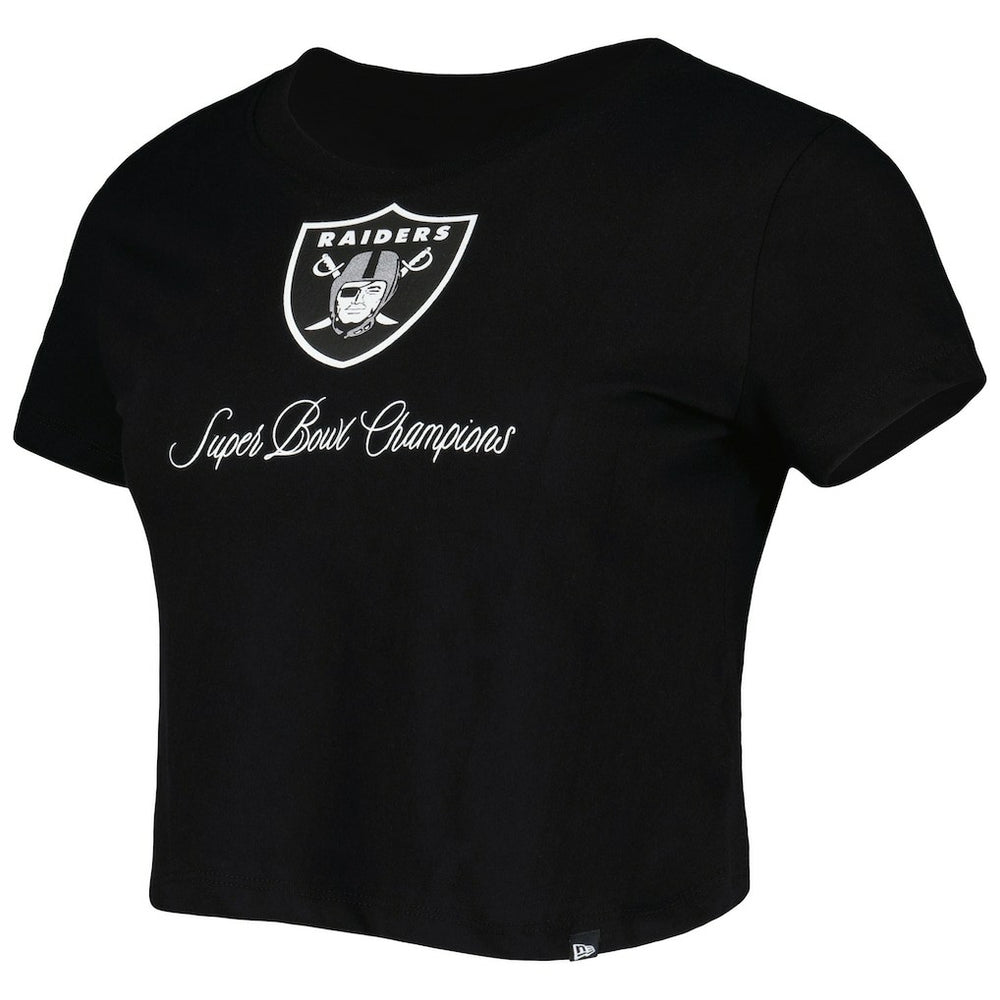 Las Vegas Raiders New Era Women's Historic Champs T-Shirt - Black T-shirts