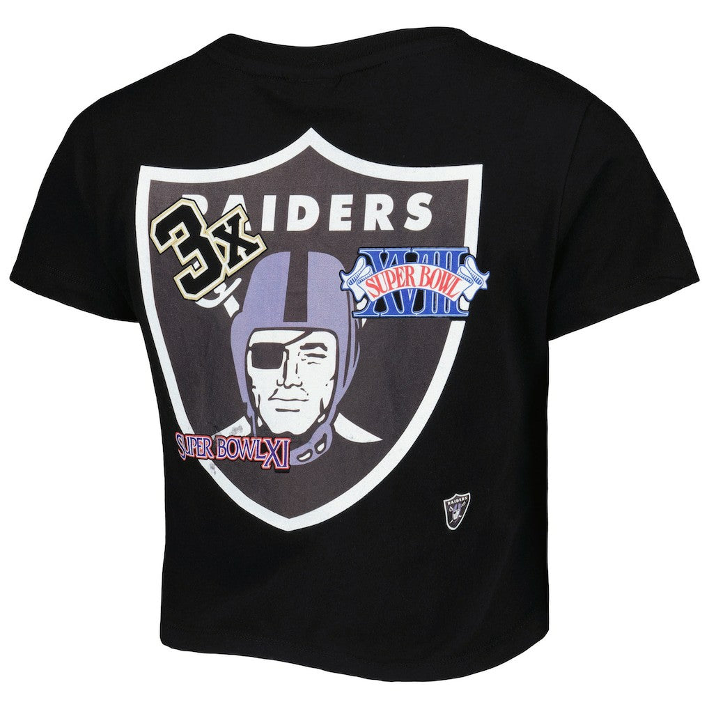 Las Vegas Raiders New Era Women's Historic Champs T-Shirt - Black T-shirts