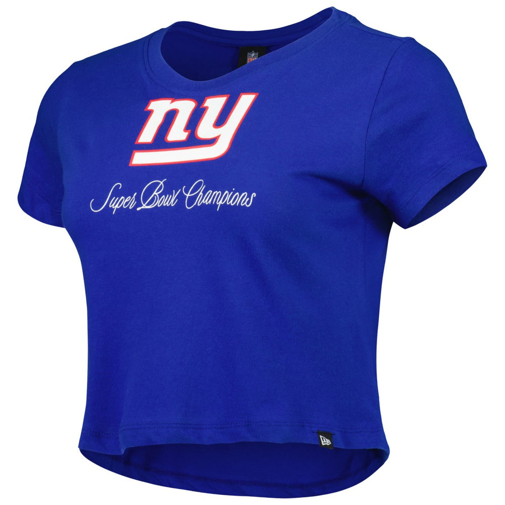 New York Giants New Era Women's Historic Champs T-Shirt - Royal T-shirts