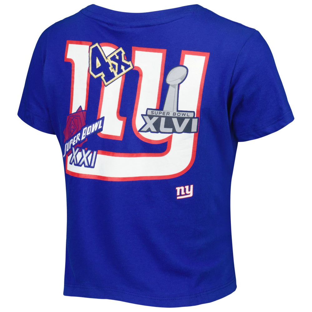 New York Giants New Era Women's Historic Champs T-Shirt - Royal T-shirts