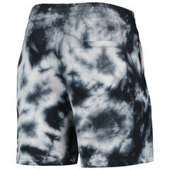 Chicago Bulls Fleece Tie-Dye Shorts Black - New Era