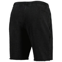 Chicago Bulls French Terry Tonal Fleece Shorts Black - Mitchell & Ness