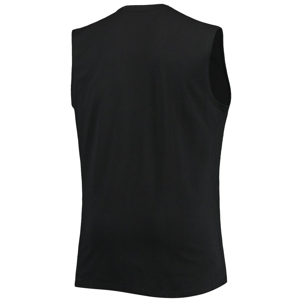Cincinnati Bengals Big & Tall Muscle Tank Top - Black Tops