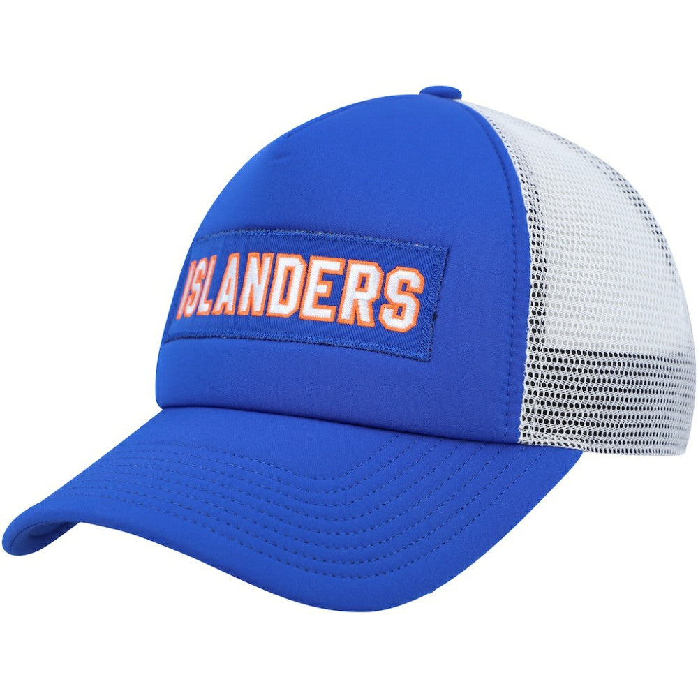 New York Islanders adidas Team Plate Trucker Snapback Hat - Royal/White | US 4687150