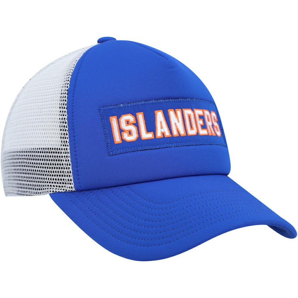New York Islanders adidas Team Plate Trucker Snapback Hat - Royal/White | US 4687150
