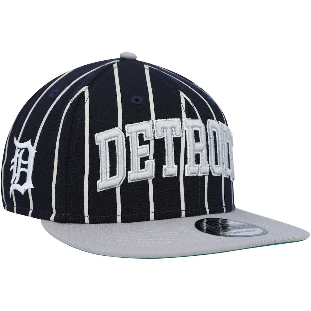Detroit Tigers New Era City Arch 9FIFTY Snapback Hat - Navy/Gray Hats