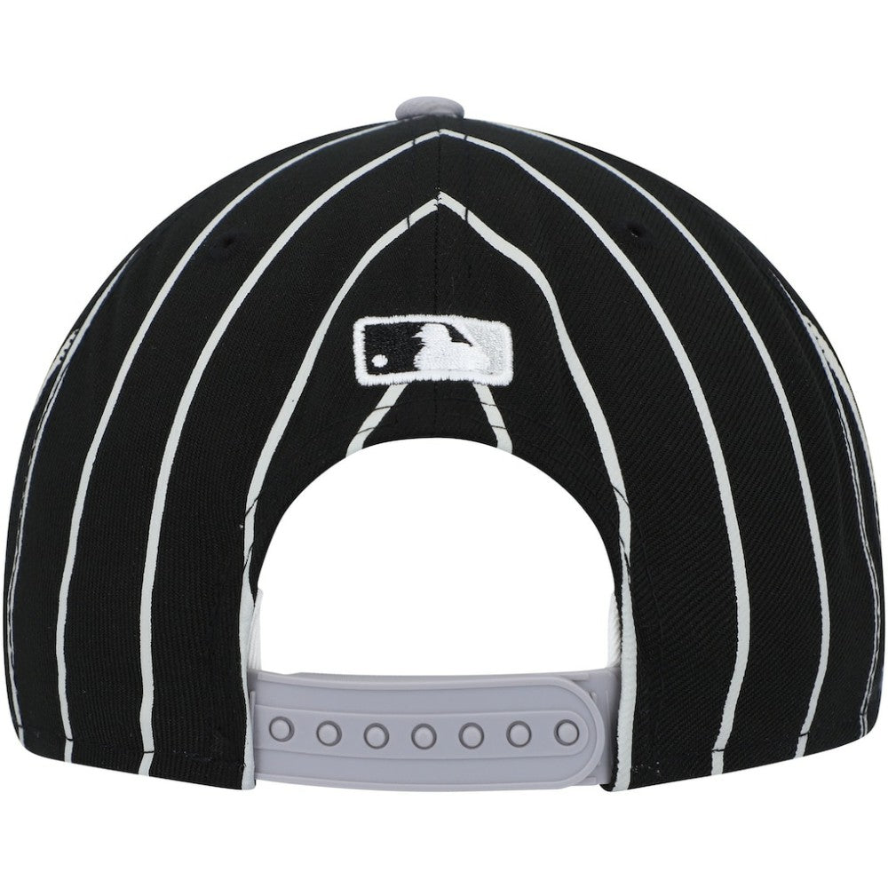 Chicago White Sox New Era City Arch 9FIFTY Snapback Hat - Black/Gray Hats